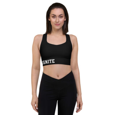 "Block Ignite" Sports Bra - Black
