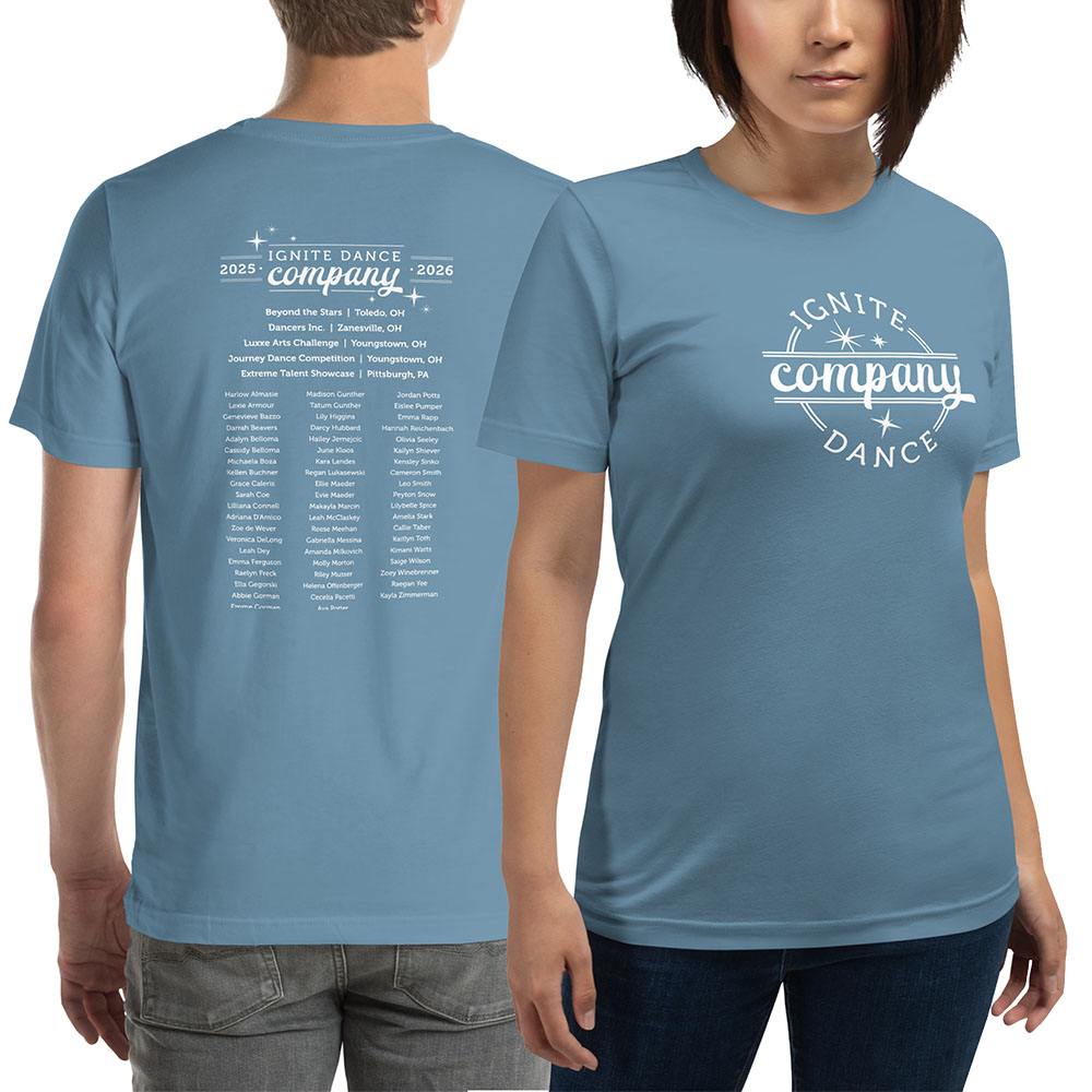 "Company Tour" Adult Unisex Crewneck Tee