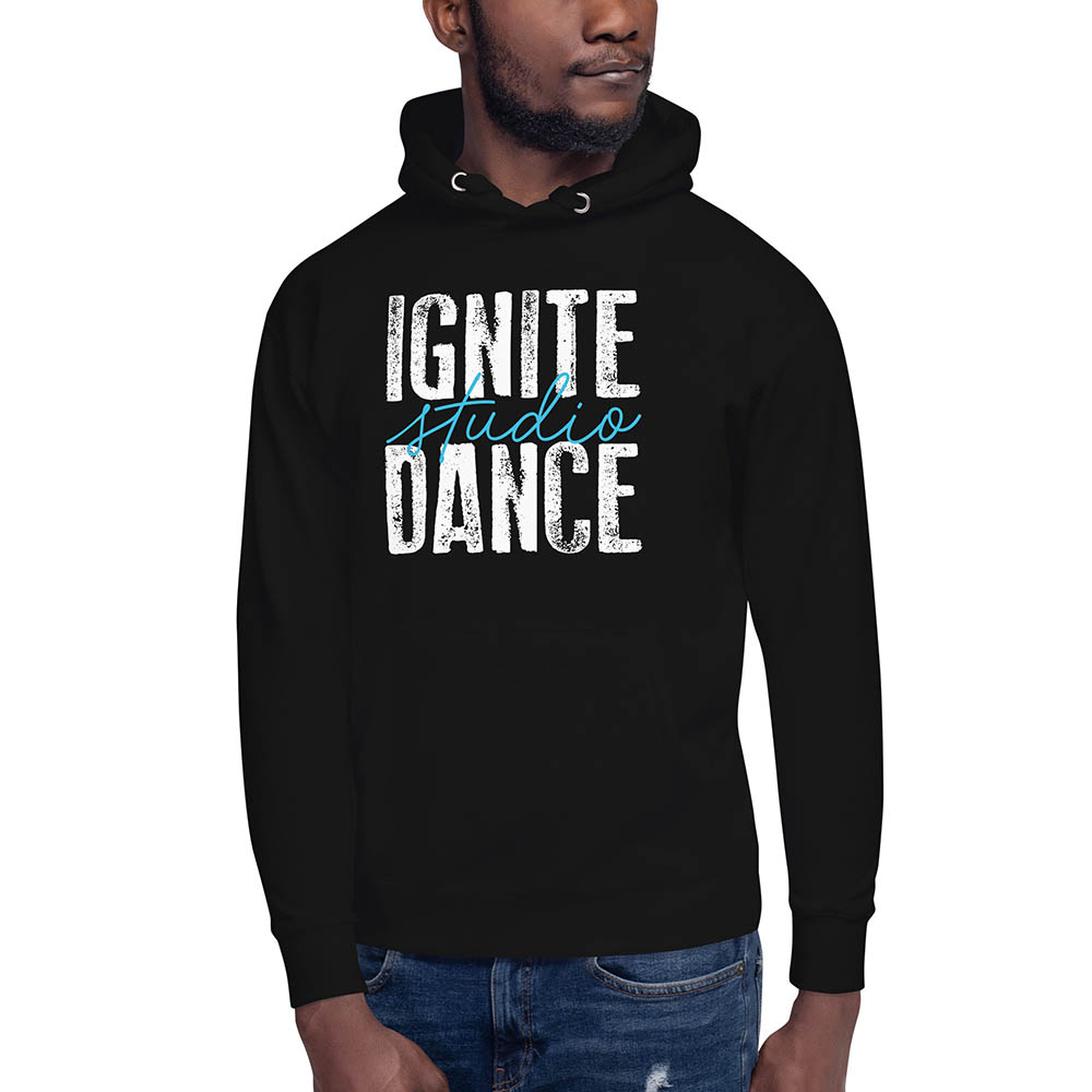 "Rough Lettering" Adult Unisex Hoodie