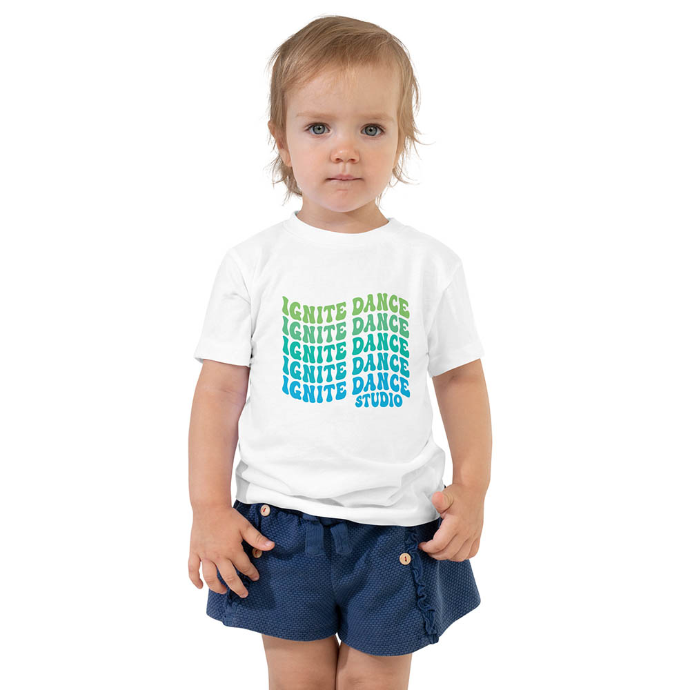 "Bubble Letters" Toddler Unisex Tee