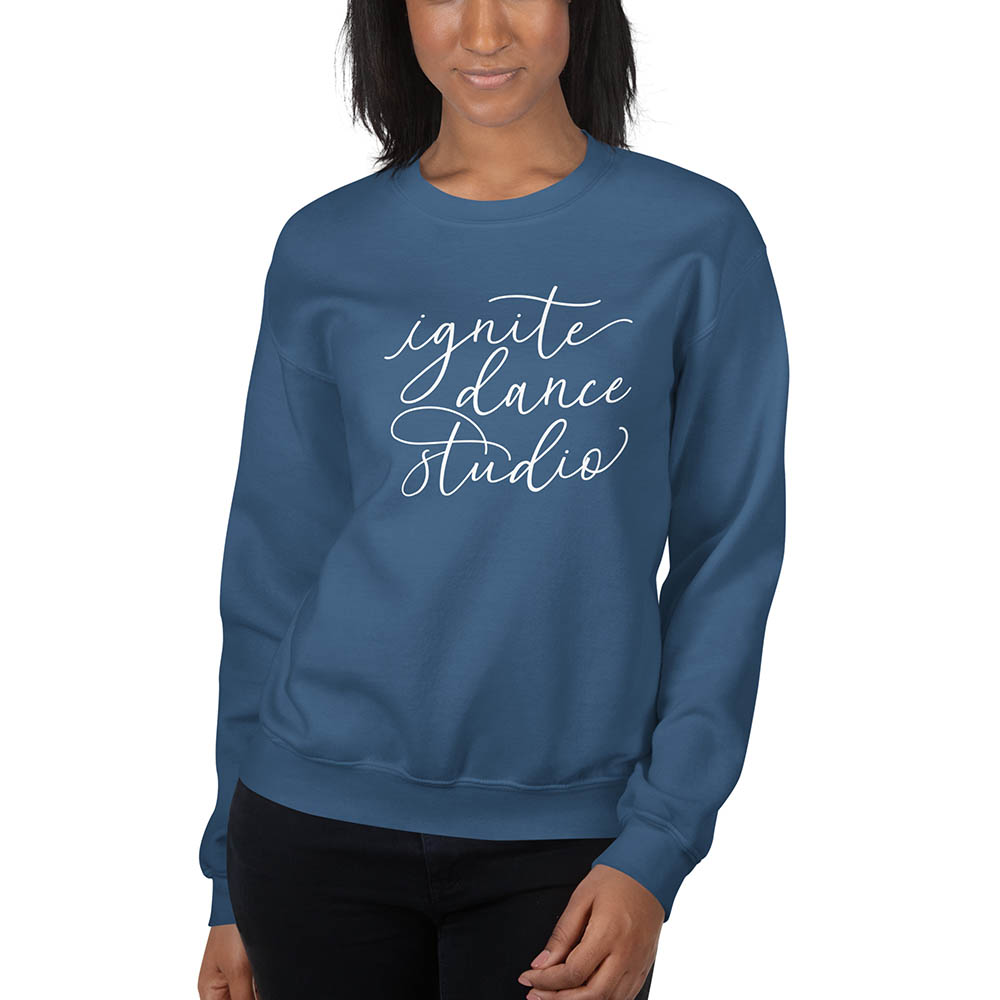 "Pretty Script" Adult Unisex Crewneck Sweatshirt