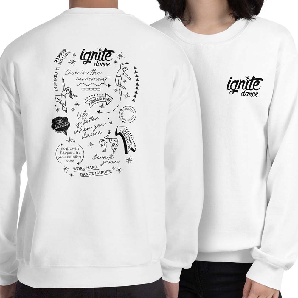 "Ignite Doodles" Adult Sweatshirt (Unisex)