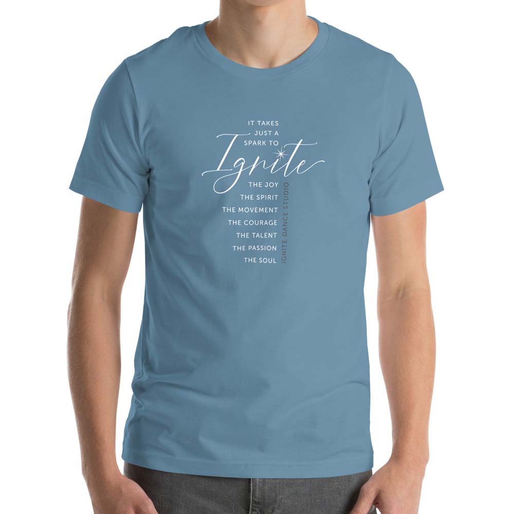 "It Takes Just a Spark" Adult T-shirt (Unisex)