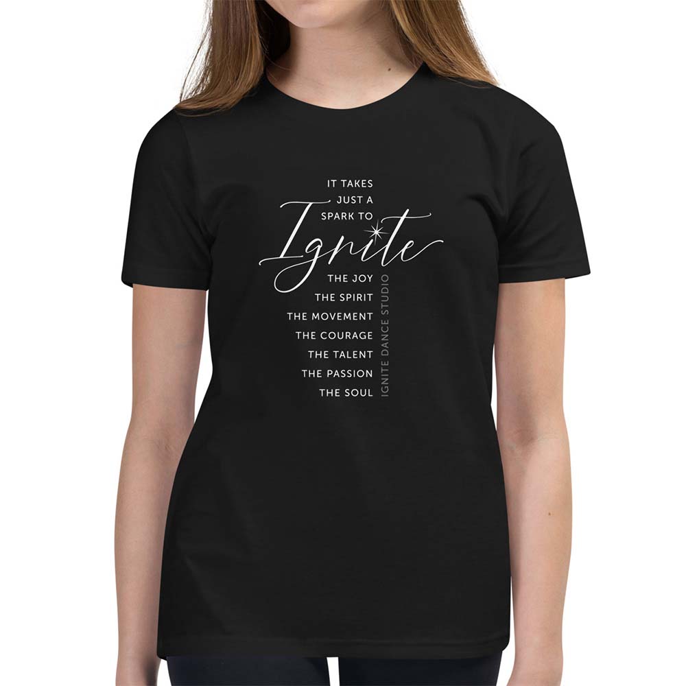 "It Takes Just a Spark" Youth T-Shirt (Unisex)