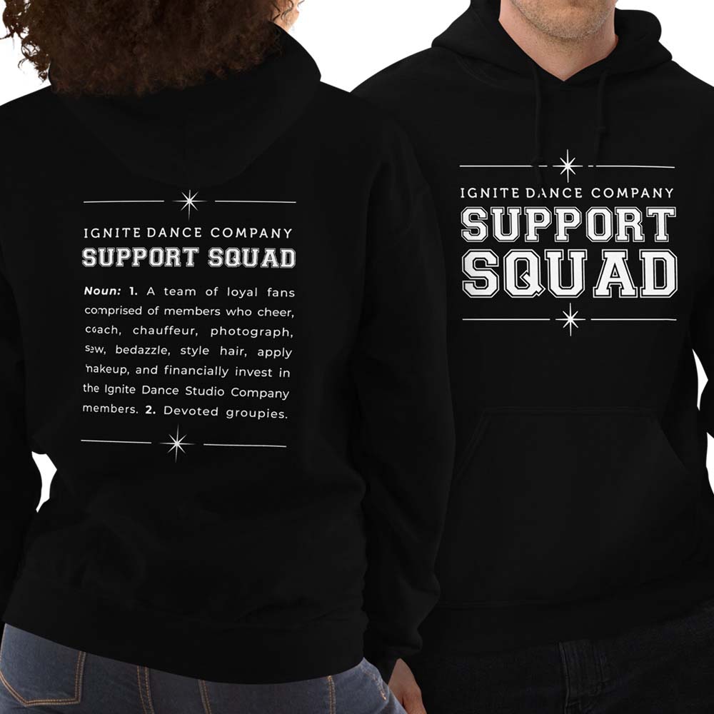 "Support Squad" Adult Hoodie (Unisex)