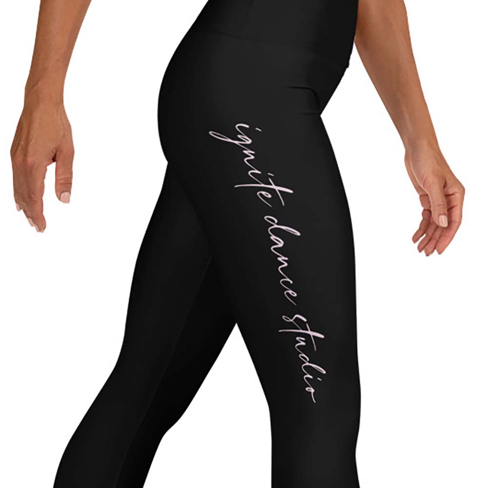 "Pink Script" Adult Leggings