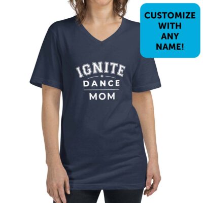 "Personalized Name" V-Neck T-Shirt (Unisex)
